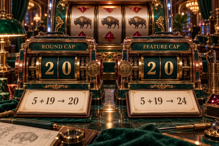 Round cap20 နှင့်feature cap20 တို့အောက်တွင်5+19 မှနမူနာfinal20 နှင့်24 ကွာခြားမှု။